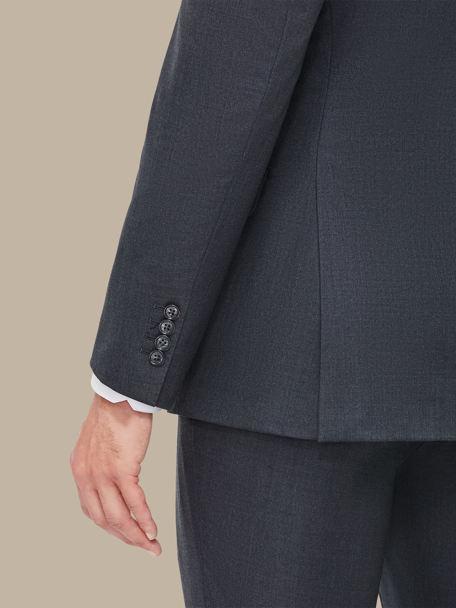 The Grey Superfine Jacket — garment photograph