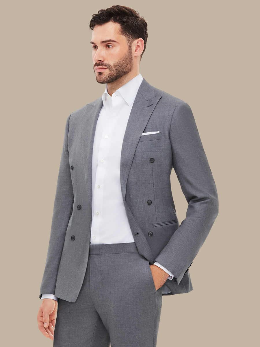 The Ash Silk Jacket — garment photograph