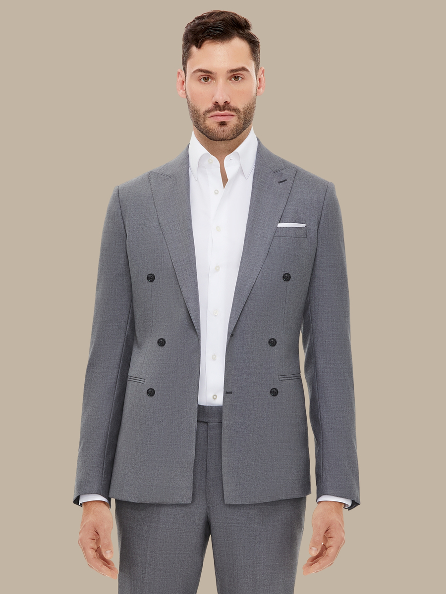 The Ash Silk Jacket — garment photograph