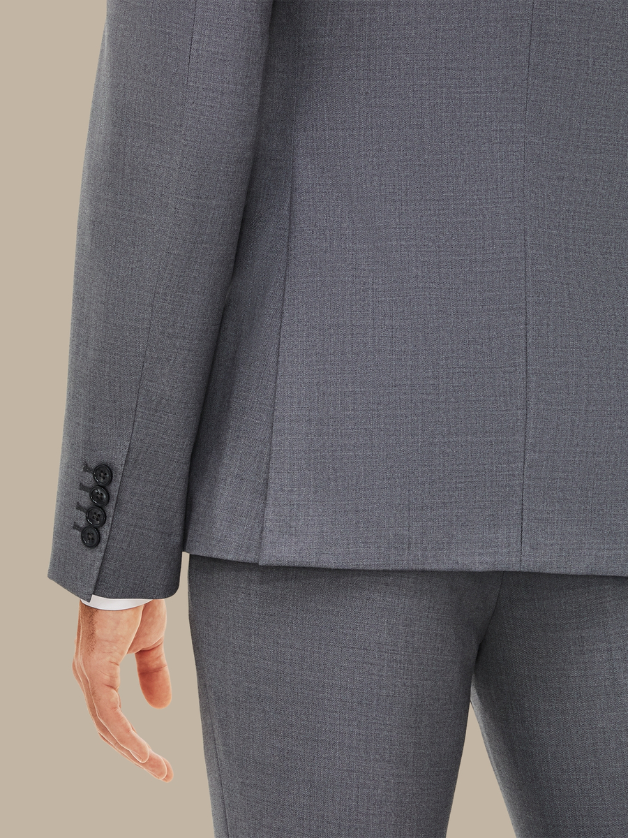 The Ash Silk Jacket — garment photograph