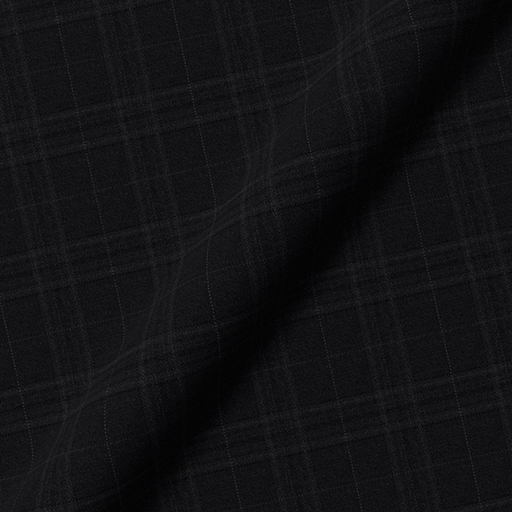 The Grey Plaid Tuxedo — garment photograph