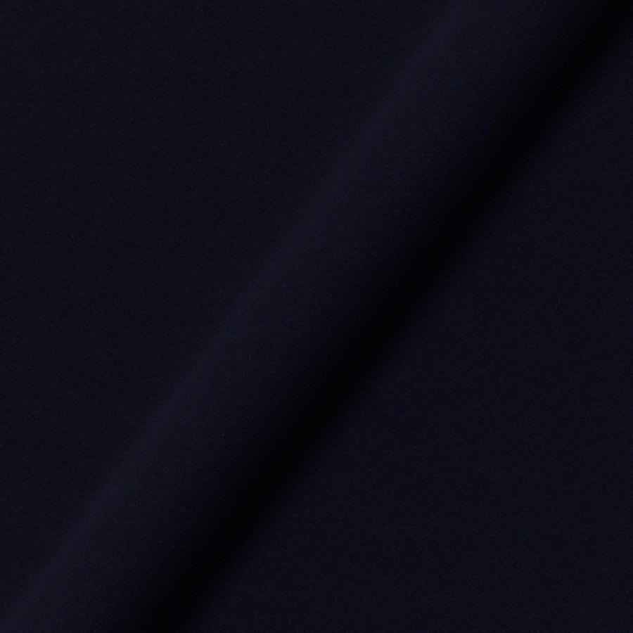 The Navy Wool Overcoat — garment photograph