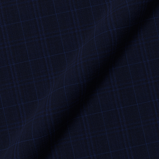 The Blue Tartan Jacket — garment photograph