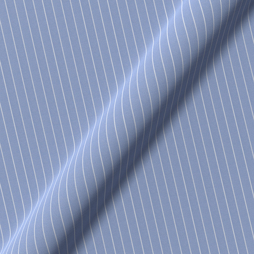 The Sky Stripe Shirt — garment photograph