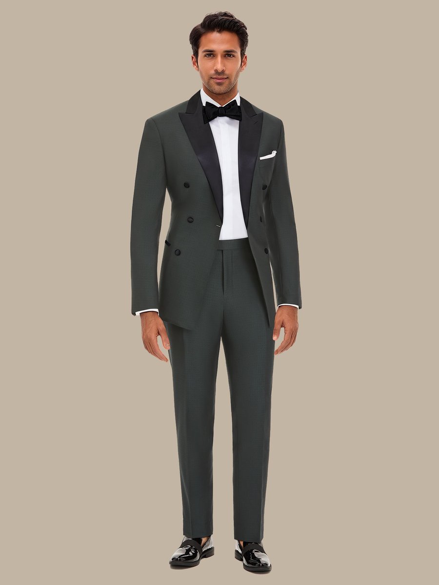 The Jade Tuxedo — garment photograph