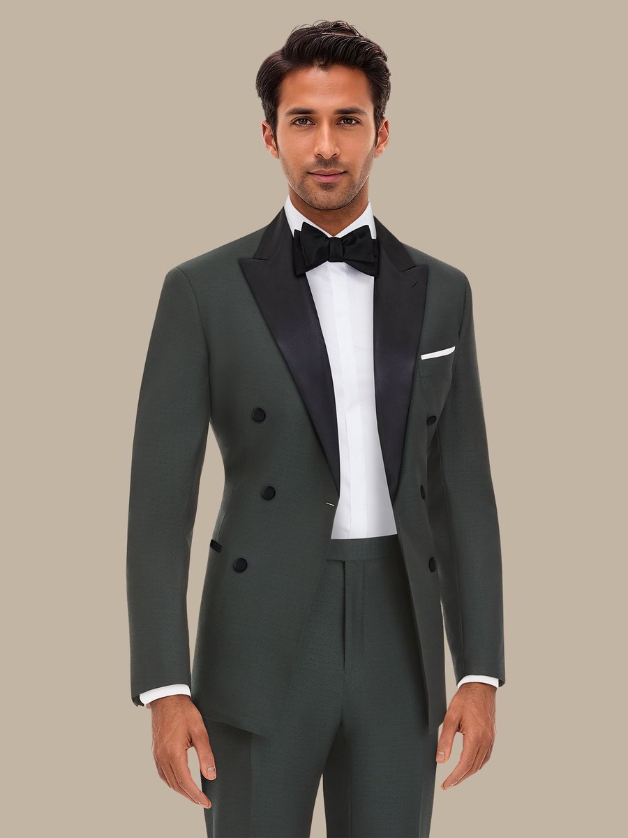 The Jade Tuxedo — garment photograph