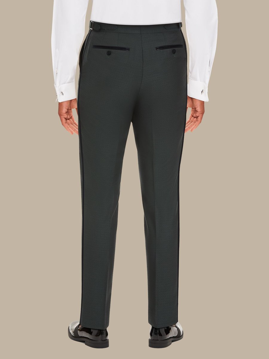 The Jade Tuxedo Trousers — garment photograph