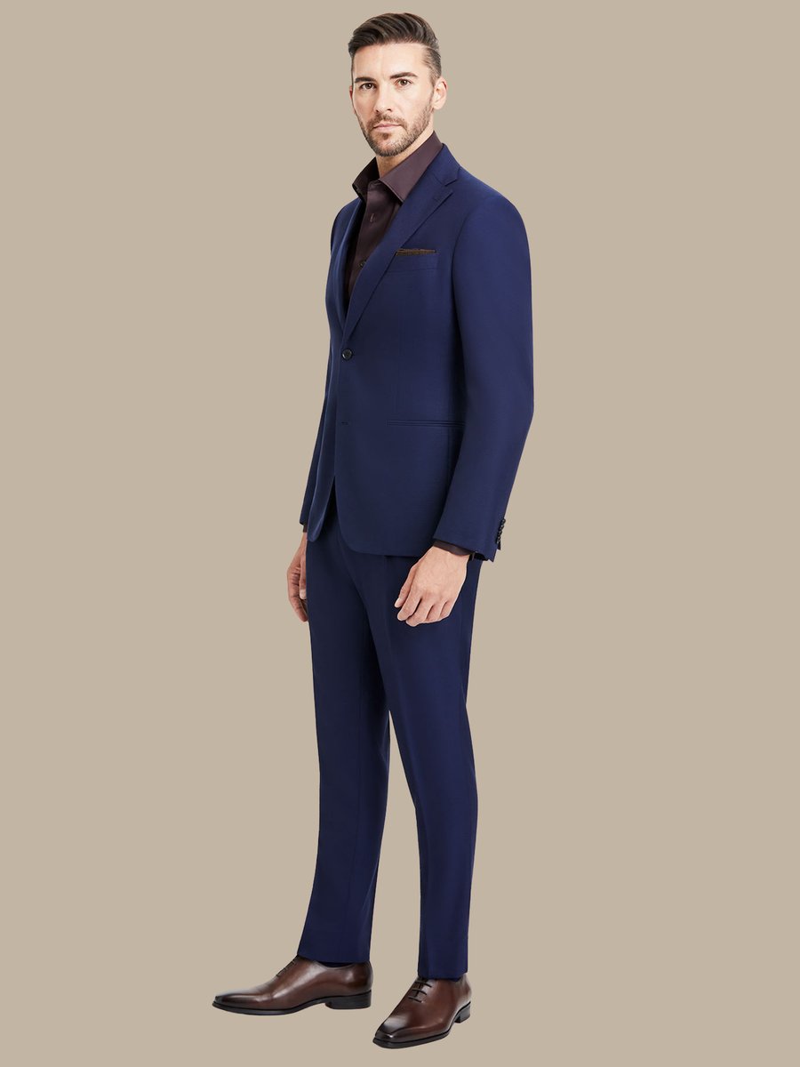 S180's Blue Hopsack Trouser — garment photograph