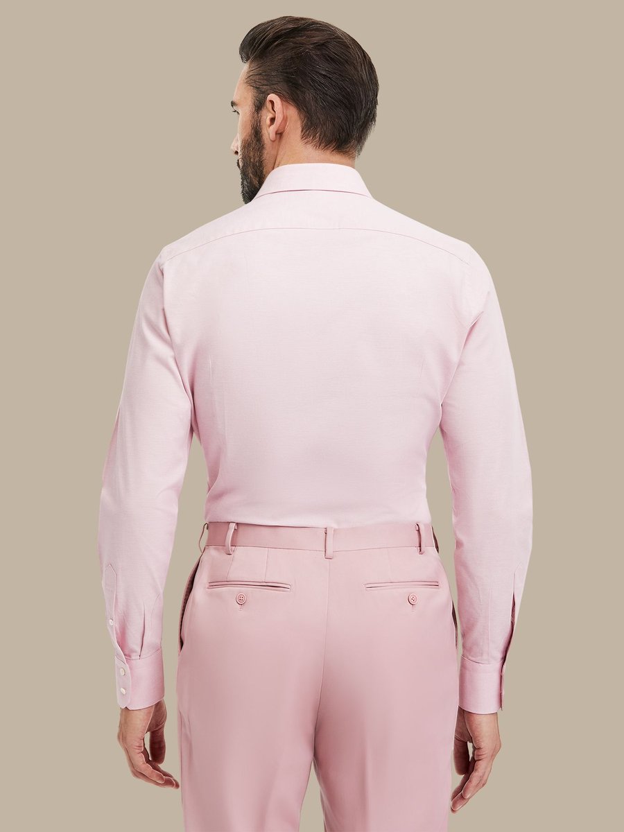The Blush Cotton Shirt — garment photograph