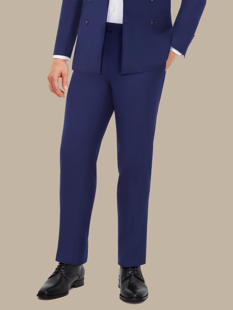 The Navy Piedmont Trousers — garment photograph