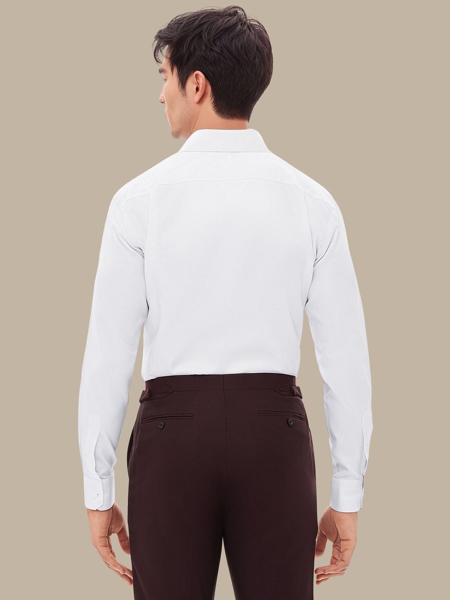 The Essential White Shirt — garment photograph
