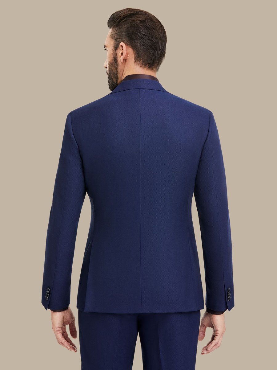 S180's Blue Hopsack Jacket — garment photograph