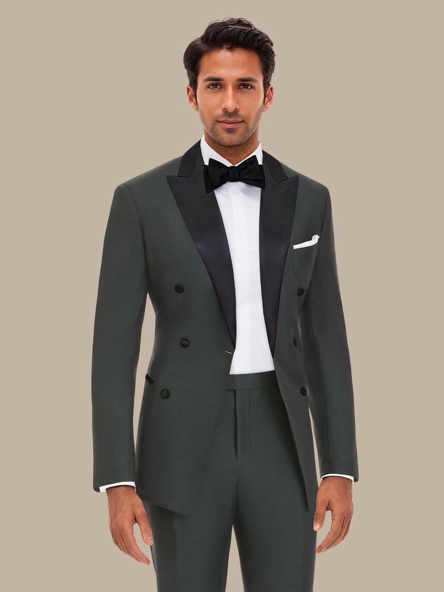 The Jade Tuxedo — garment photograph