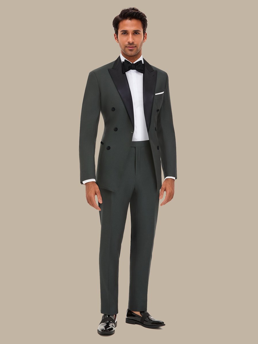 The Jade Tuxedo — garment photograph