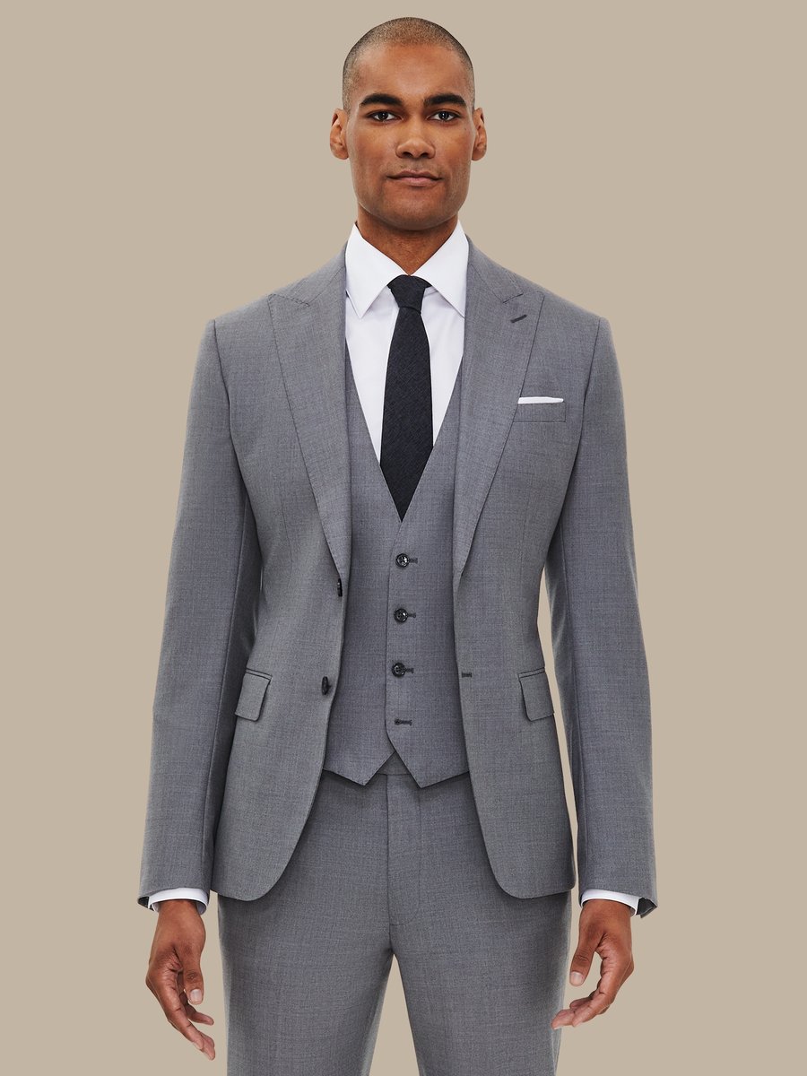 The Ash Superfine Three-Piece Suit — garment photograph
