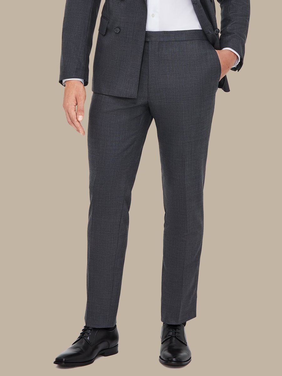 The Grey Sharkskin Trousers — garment photograph