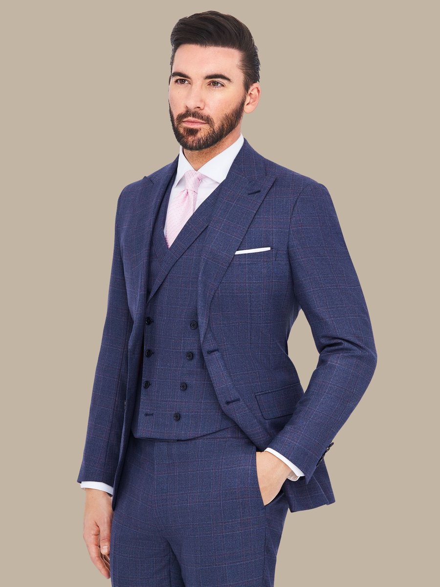 The Heritage Tartan Three-Piece Suit — garment photograph