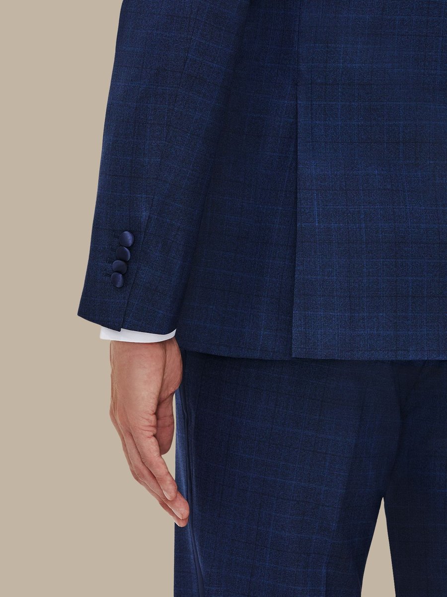 The Royal Plaid Tuxedo — garment photograph