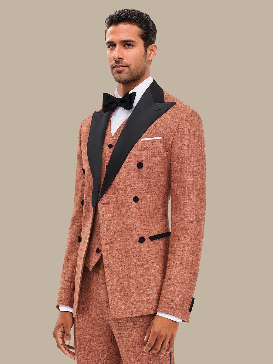 The Cork Blend Three-Piece Tuxedo — garment photograph