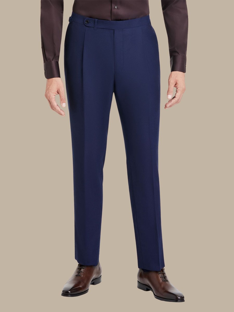 S180's Blue Hopsack Trouser — garment photograph