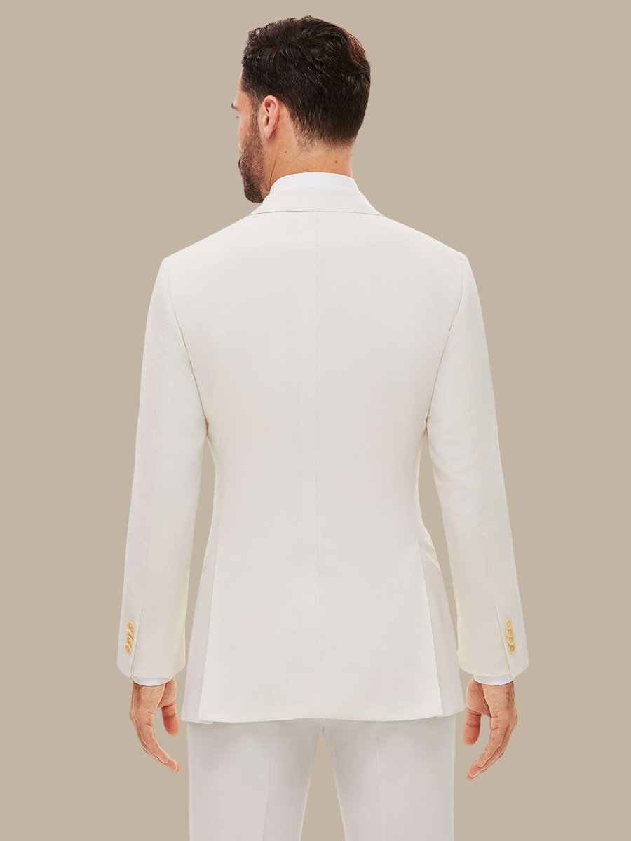 The Ivory Superfine Jacket — garment photograph