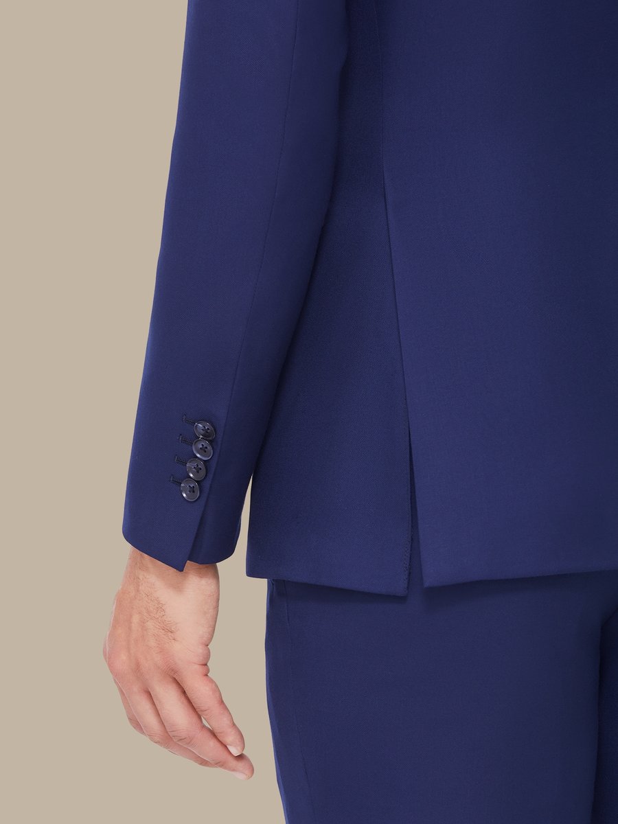 The Navy Superfine Suit — garment photograph