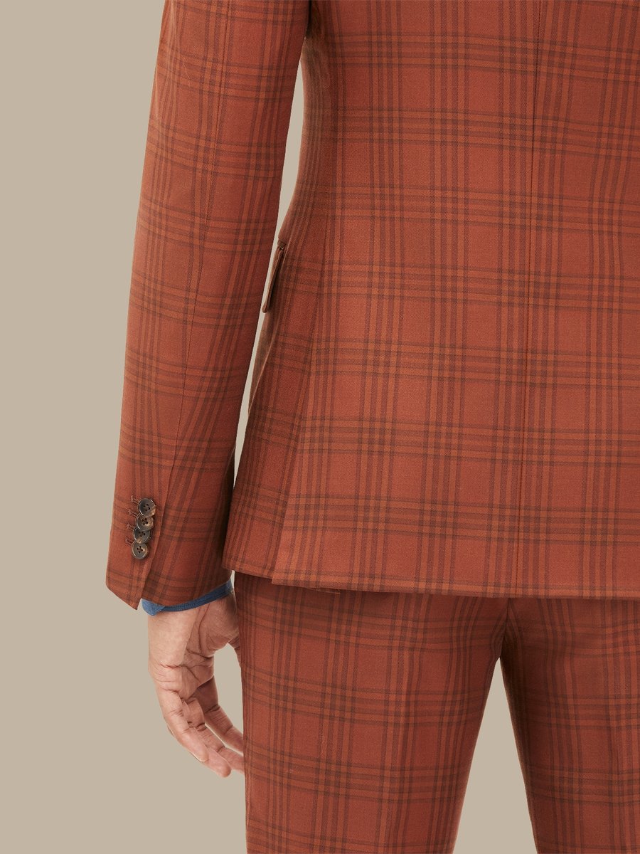 The Nutmeg Check Jacket — garment photograph
