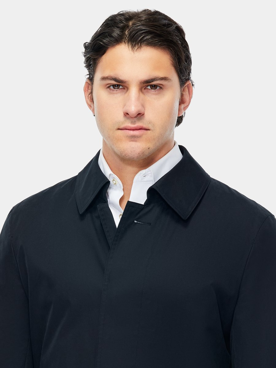 The Black Trench Coat — garment photograph