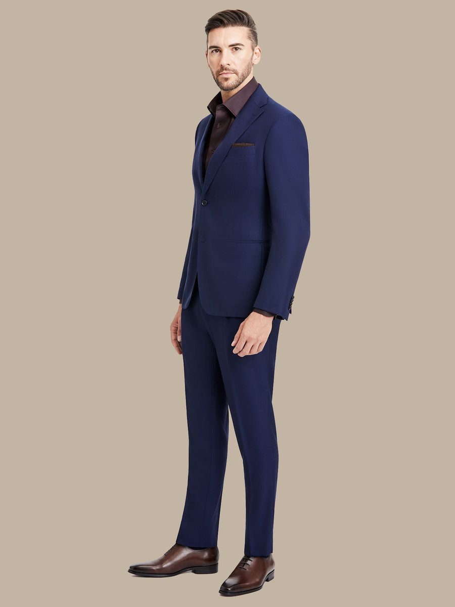 S180's Blue Hopsack Jacket — garment photograph