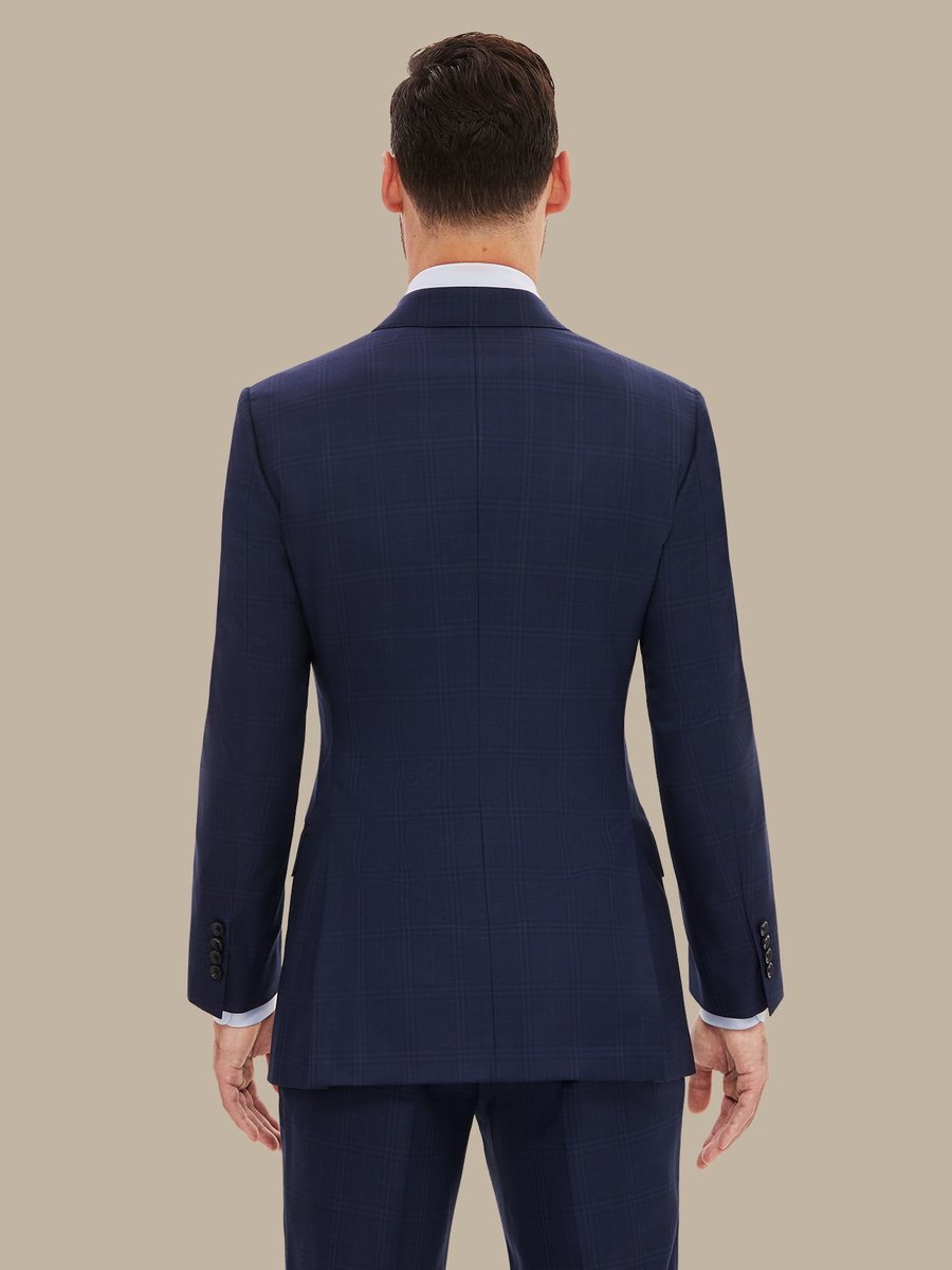 The Blue Tartan Jacket — garment photograph