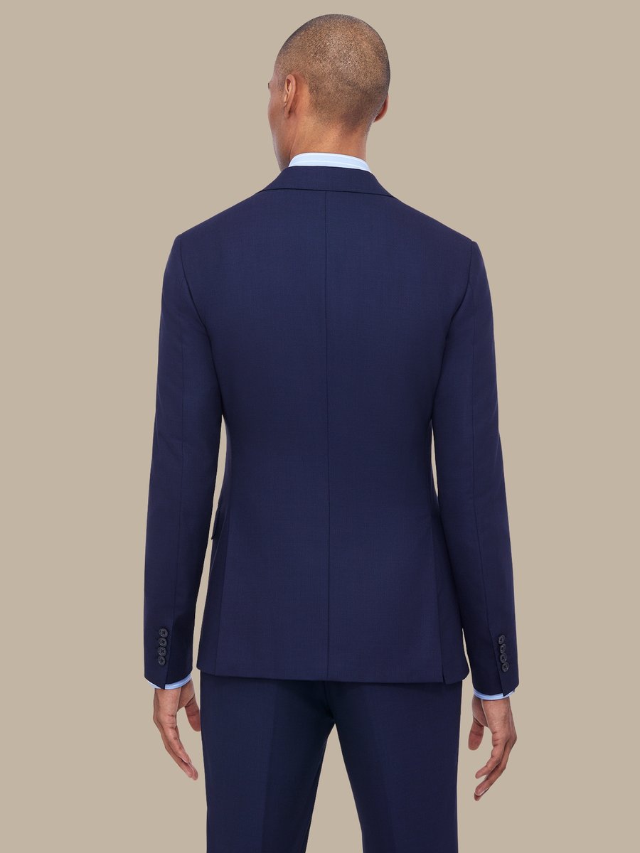The Blue Birdseye Suit — garment photograph