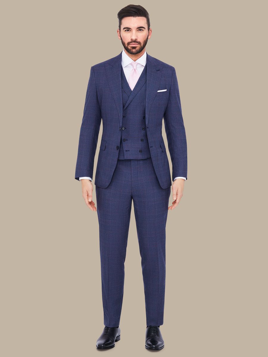 The Heritage Tartan Three-Piece Suit — garment photograph