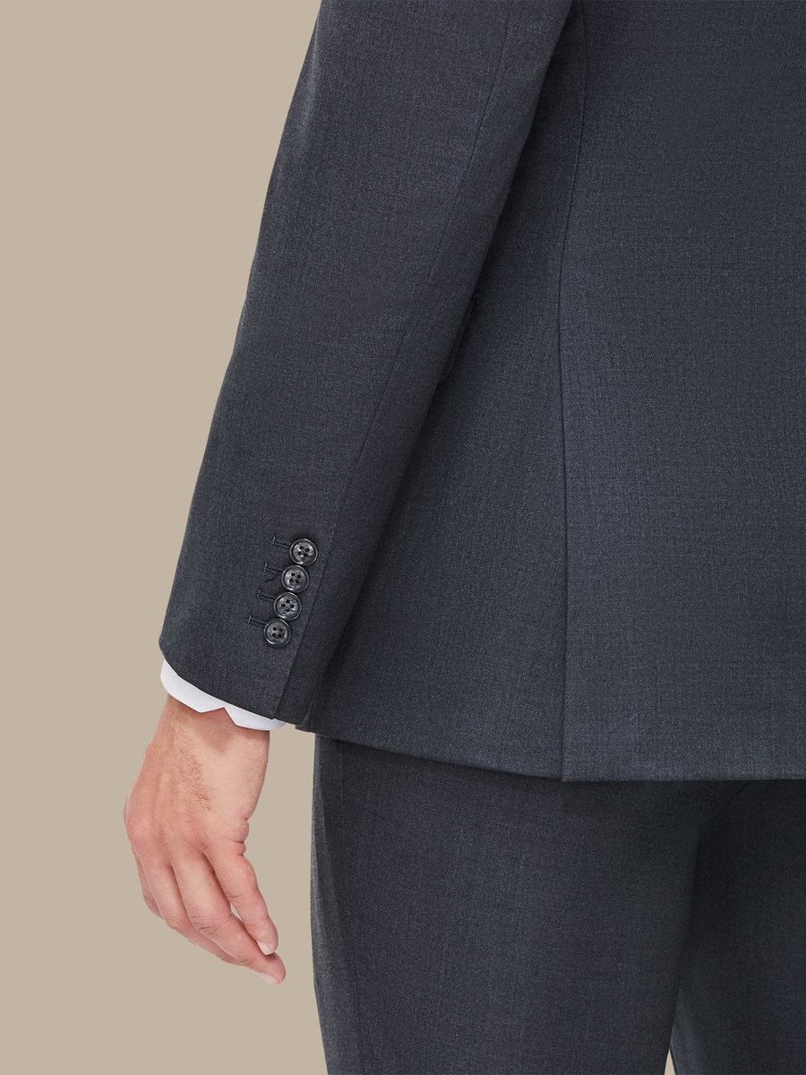 The Grey Superfine Jacket — garment photograph
