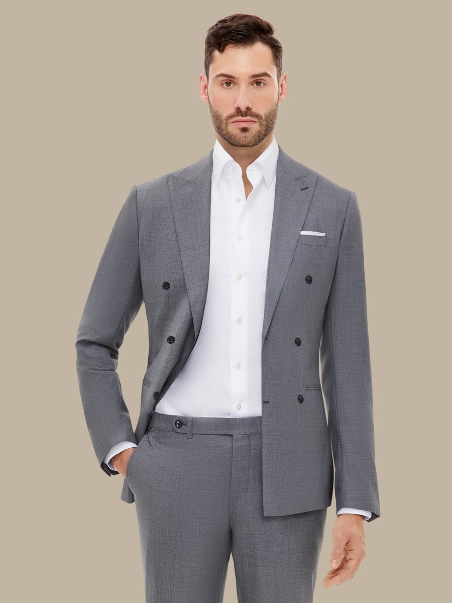 The Ash Silk Jacket — garment photograph