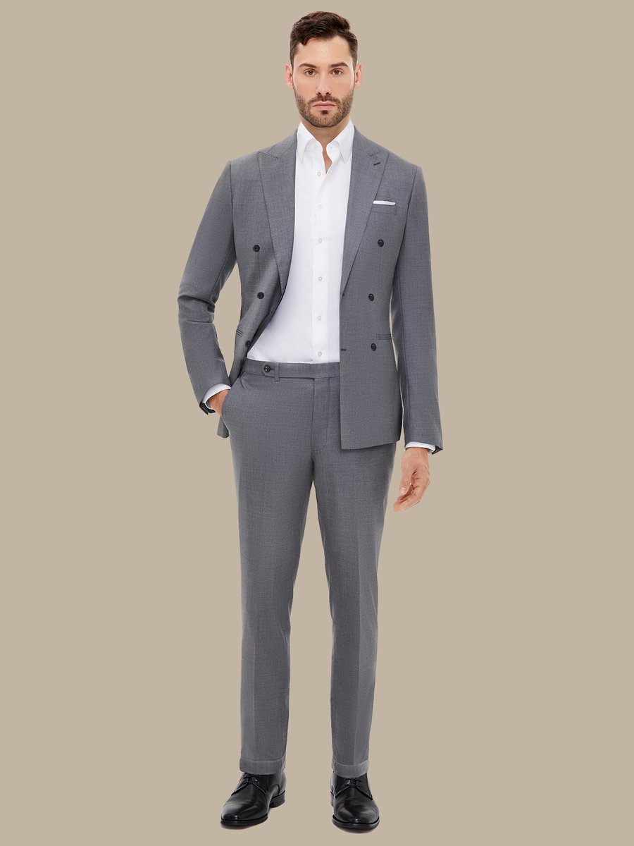 The Ash Silk Jacket — garment photograph