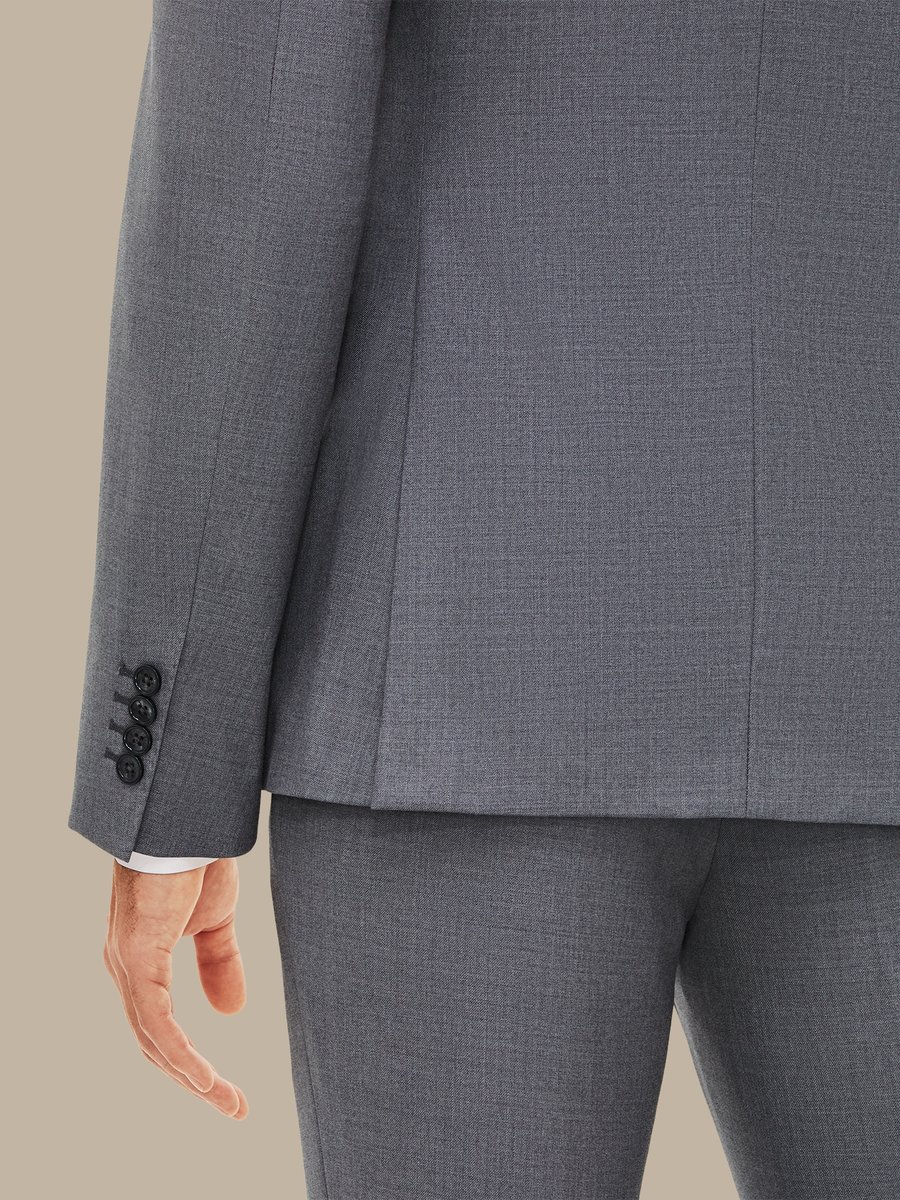 The Ash Silk Jacket — garment photograph