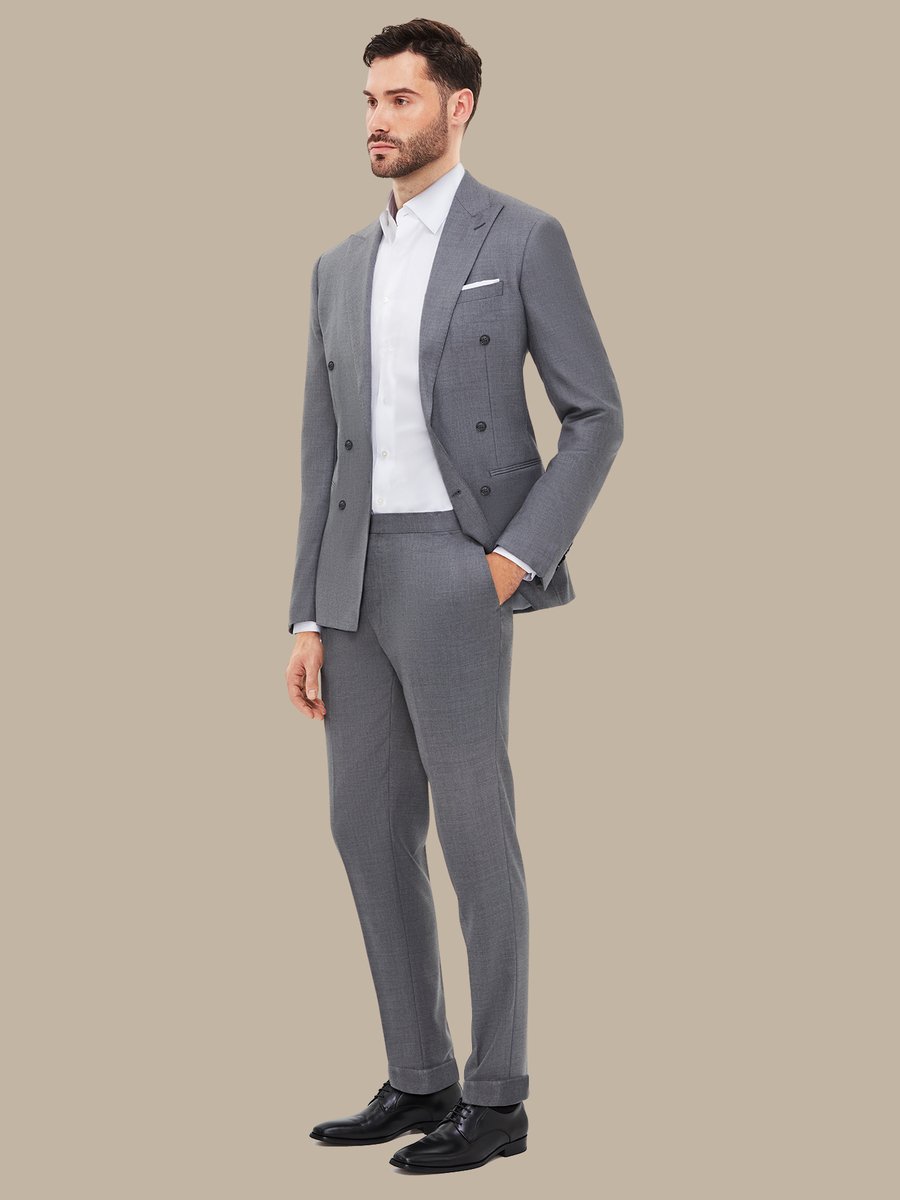 The Ash Silk Jacket — garment photograph