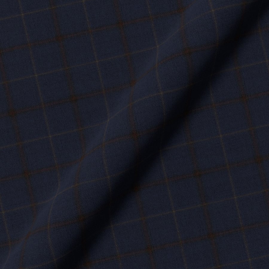 The Blue Windowpane Jacket — garment photograph